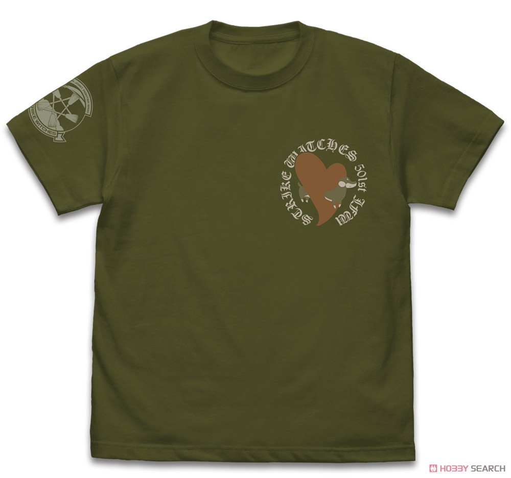 エーリカ・ハルトマンパーソナルマーク Tシャツ/MOSS-XL 2