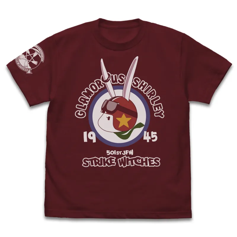 シャーロット・E・イェーガーパーソナルマーク Tシャツ/BURGUNDY-XL