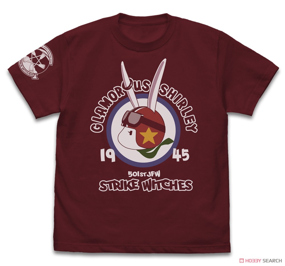 シャーロット・E・イェーガーパーソナルマーク Tシャツ/BURGUNDY-XL 2