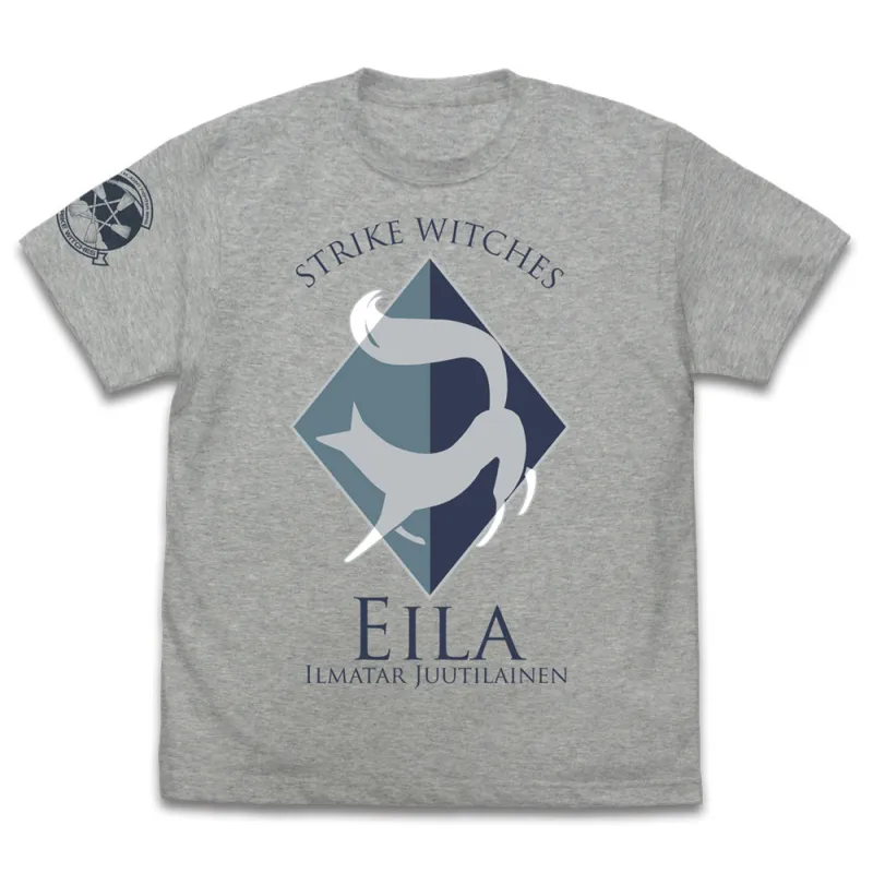 エイラ・イルマタル・ユーティライネンパーソナルマーク Tシャツ/MIX GRAY-M