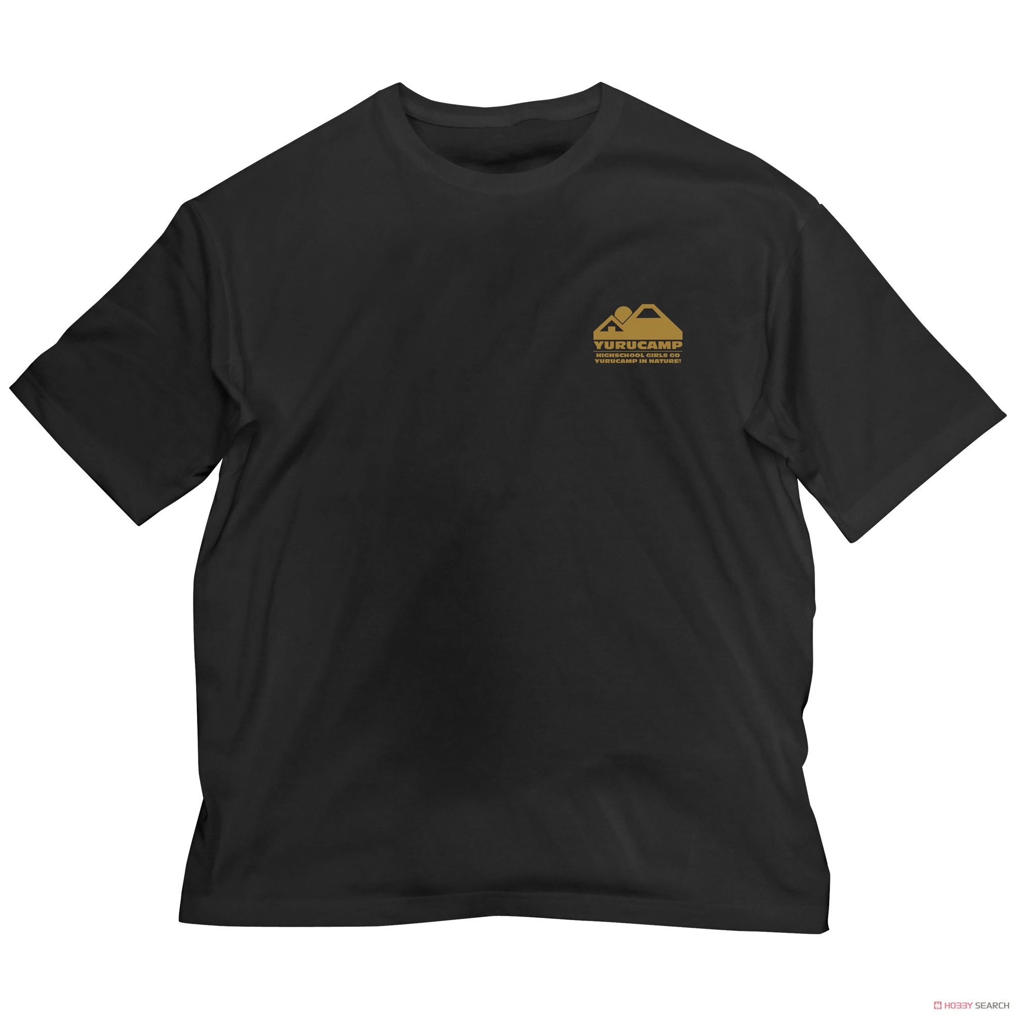 ゆるキャン△ ビッグシルエットTシャツ/BLACK-L 3