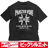 黒森峰女学園 ビッグシルエットTシャツ/BLACK-L 1