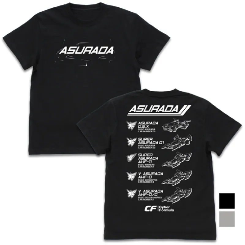 歴代アスラーダ Tシャツ/BLACK-S