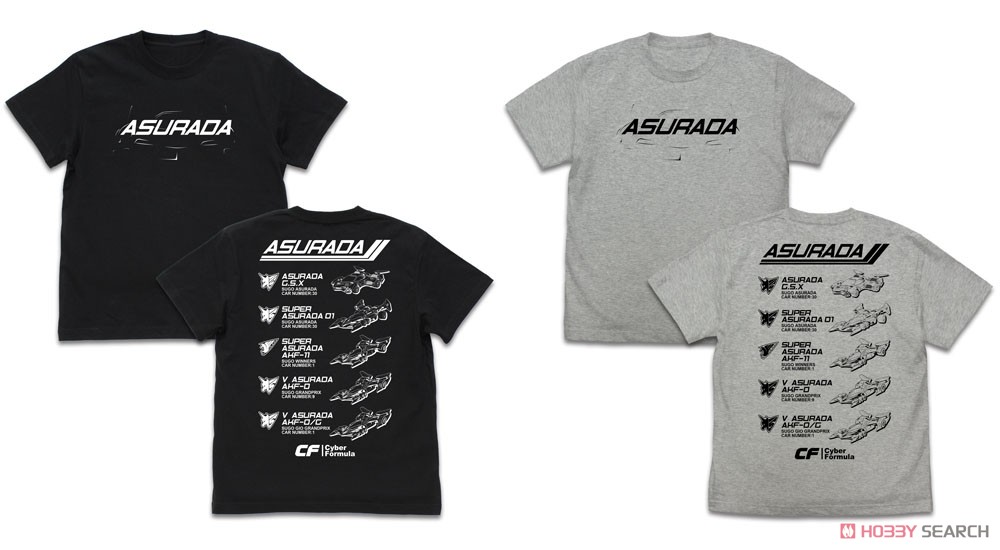 歴代アスラーダ Tシャツ/MIX GRAY-M 7