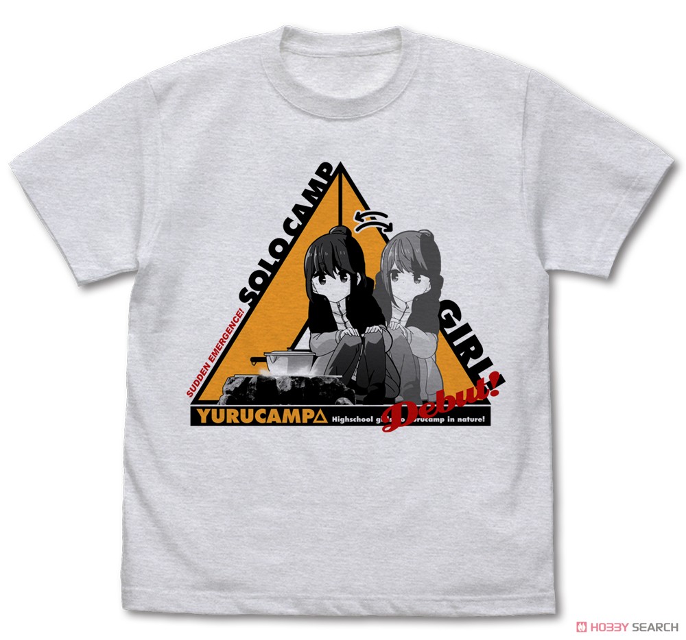 初めてのソロキャン Tシャツ/ASH-M 2