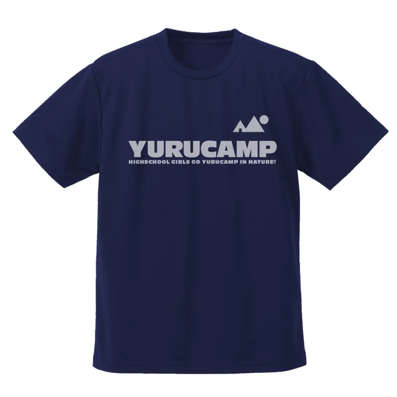 ゆるキャン△ ドライTシャツ Ver.2.0/NAVY-S