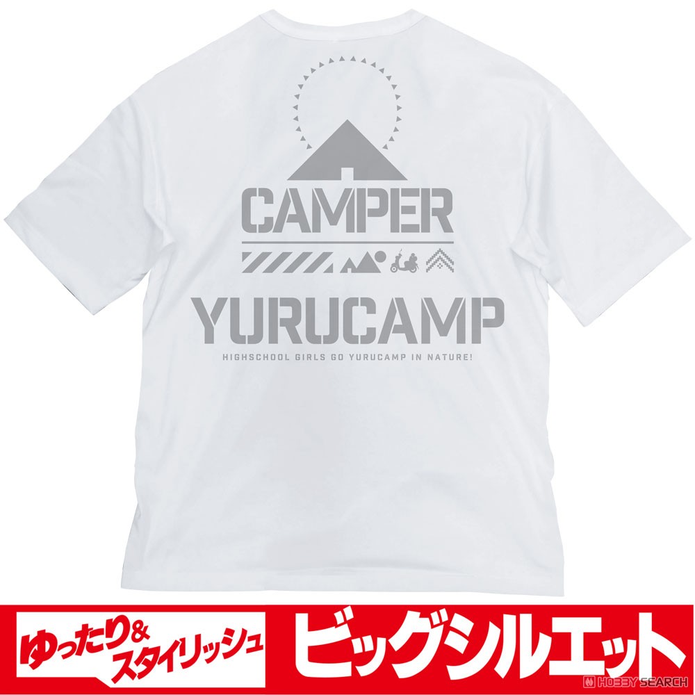 ゆるキャン△ ビッグシルエットTシャツ Ver.2.0/WHITE-L 2