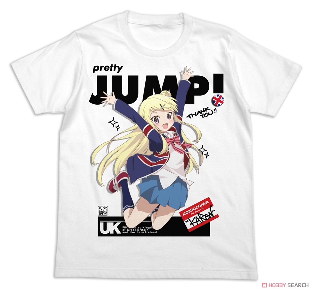 Jumpingカレン フルカラーTシャツ/WHITE-L 2