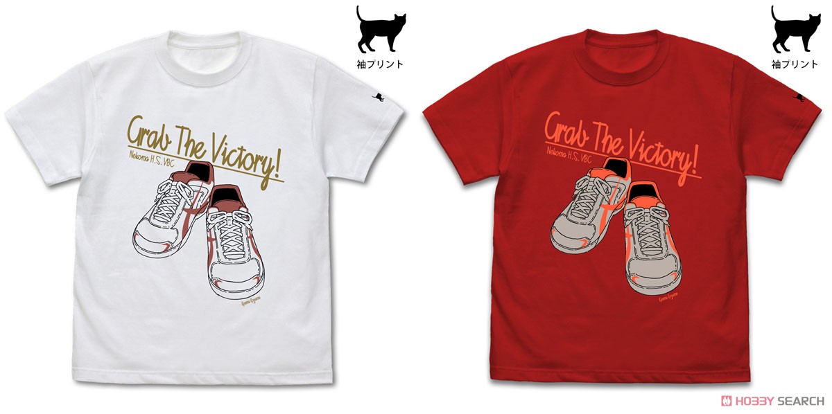 孤爪研磨シューズ Tシャツ/RED-XL 3