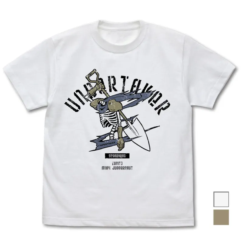 〈アンダーテイカー〉パーソナルマーク Tシャツ/WHITE-L
