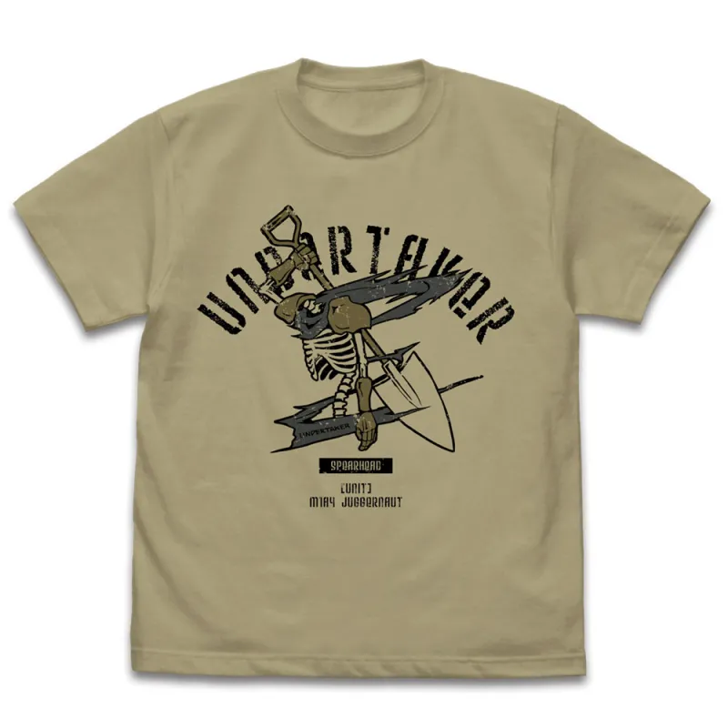 〈アンダーテイカー〉パーソナルマーク Tシャツ/SAND KHAKI-S