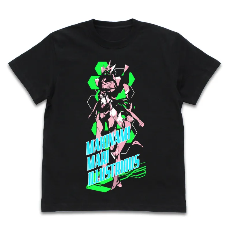 マリ&8号機 Tシャツ/BLACK-M
