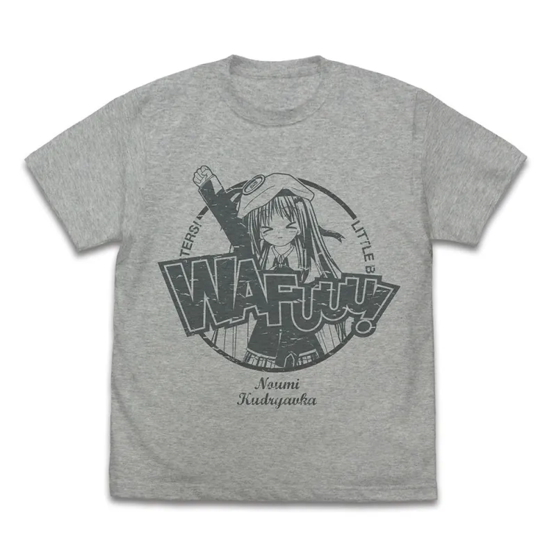 わふー!クドリャフカ Tシャツ/MIX GRAY-M