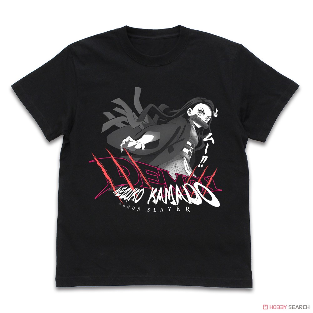 無限列車編 禰豆子 Tシャツ/BLACK-S 2