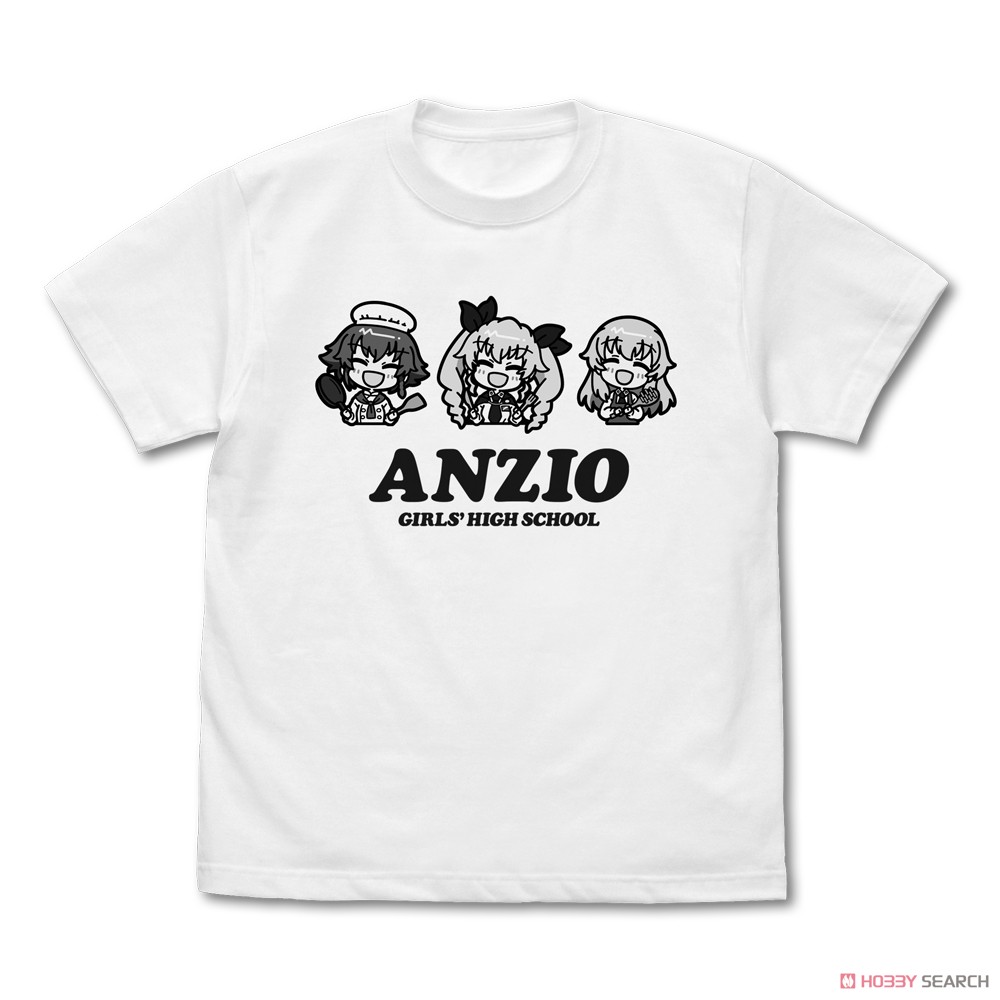 アンツィオ高校 Tシャツ/WHITE-S 2