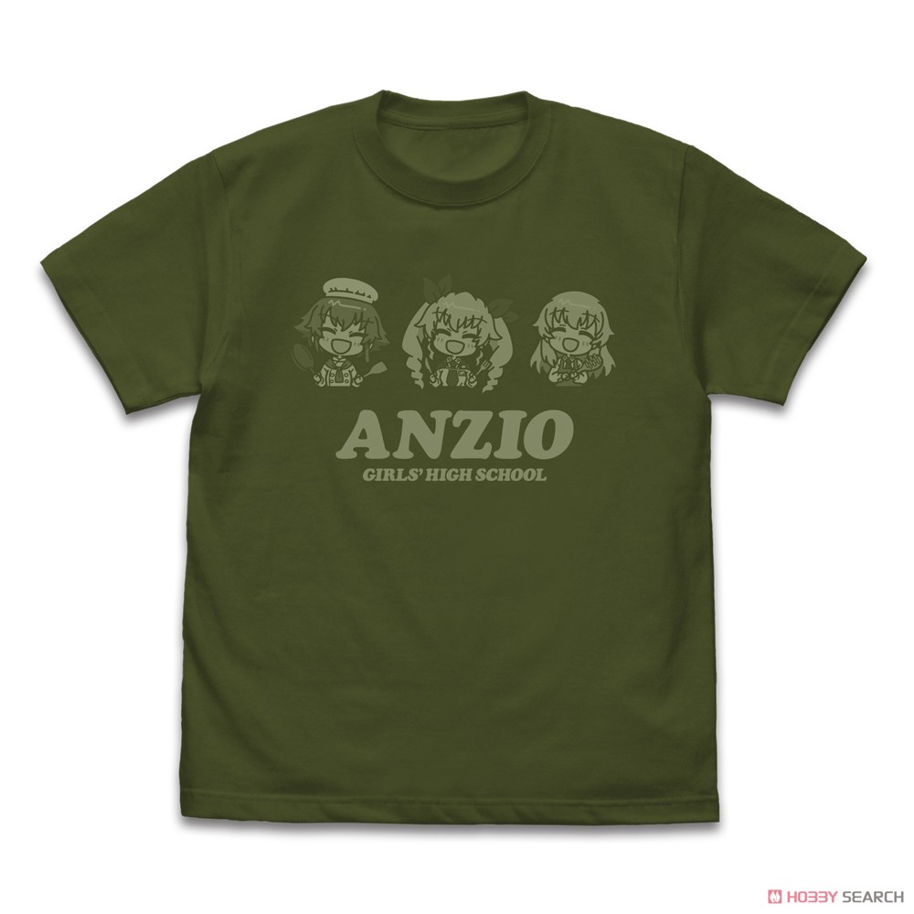 アンツィオ高校 Tシャツ/MOSS-L 2