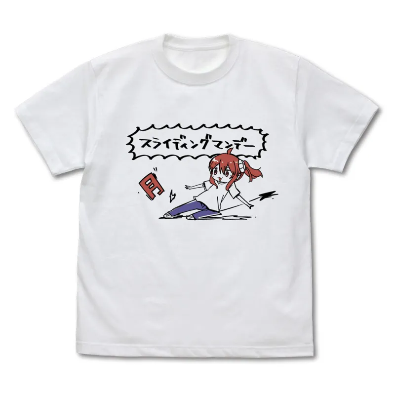 スライディングマンデー Tシャツ/WHITE-XL