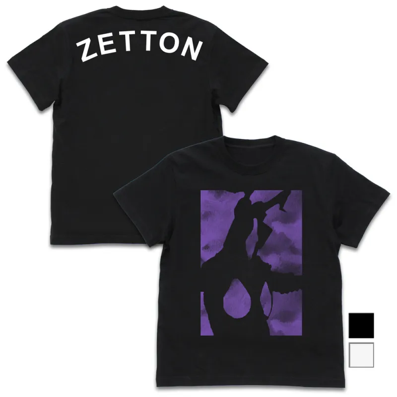 ゼットンシルエット Tシャツ/BLACK-L