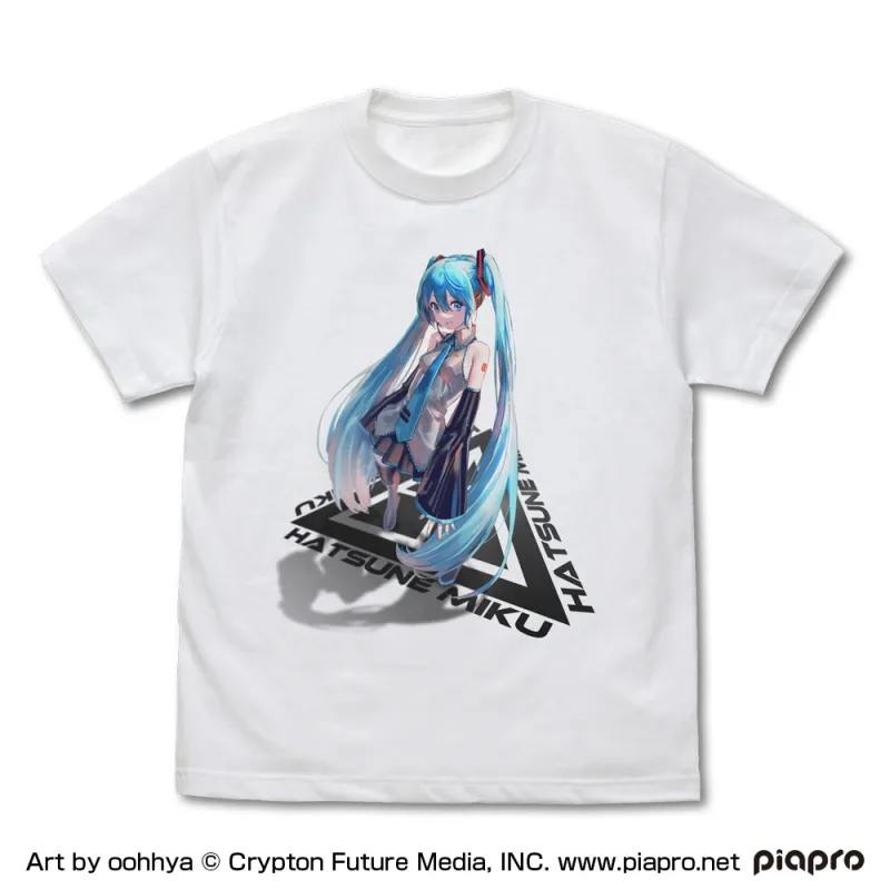 初音ミク フルカラーTシャツ oohhya Ver./WHITE-XL
