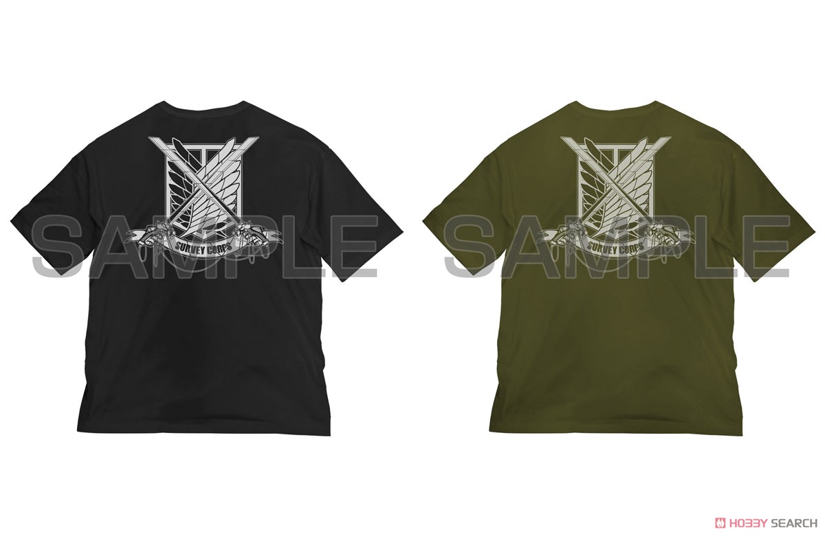 調査兵団 ビッグシルエットTシャツ/BLACK-XL 3