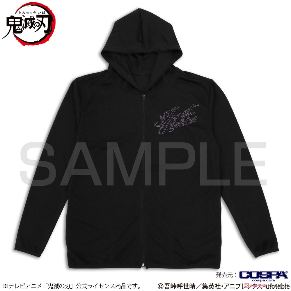 胡蝶しのぶ 薄手ドライパーカー/BLACK-XL 3
