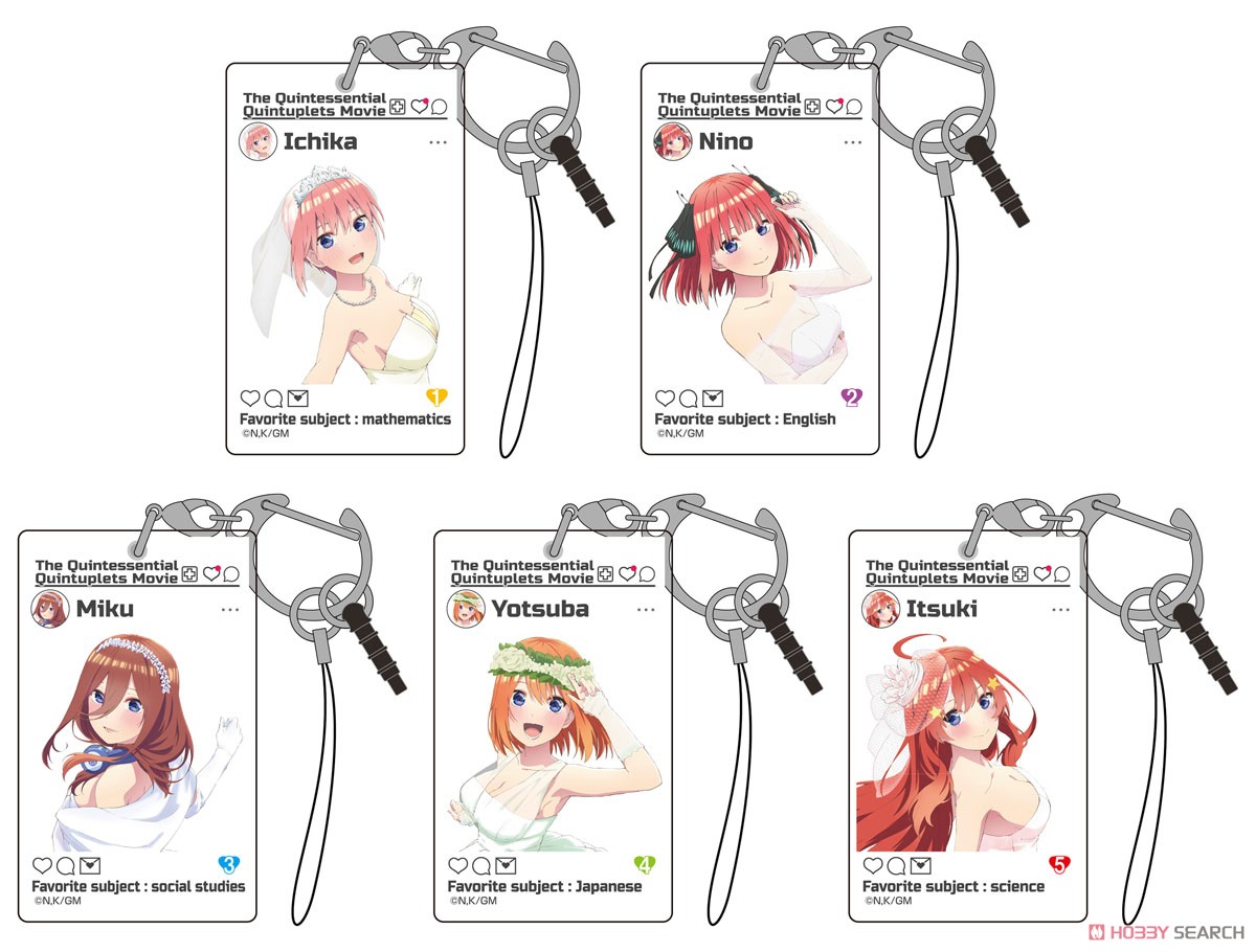 中野一花 SNS風アクリルマルチキーホルダー 3