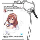 中野三玖 SNS風アクリルマルチキーホルダー 1