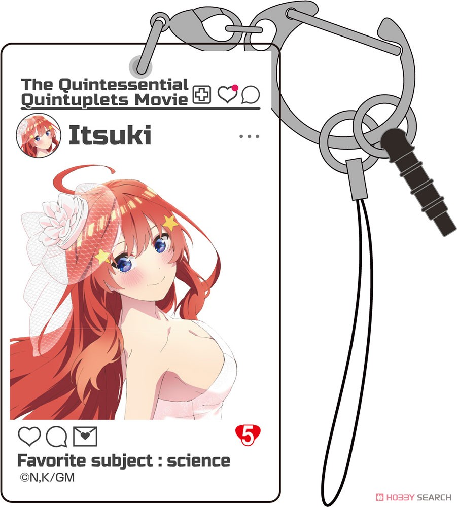 中野五月 SNS風アクリルマルチキーホルダー 2