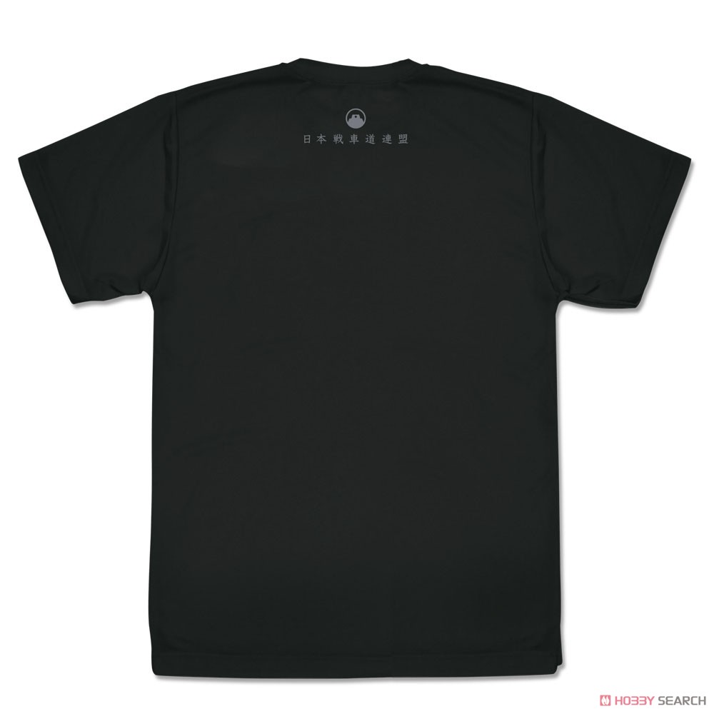 戦車道 ドライTシャツ/BLACK-S 3