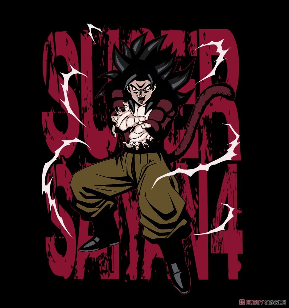 超サイヤ人4 孫悟空 Tシャツ/BLACK-XL 3