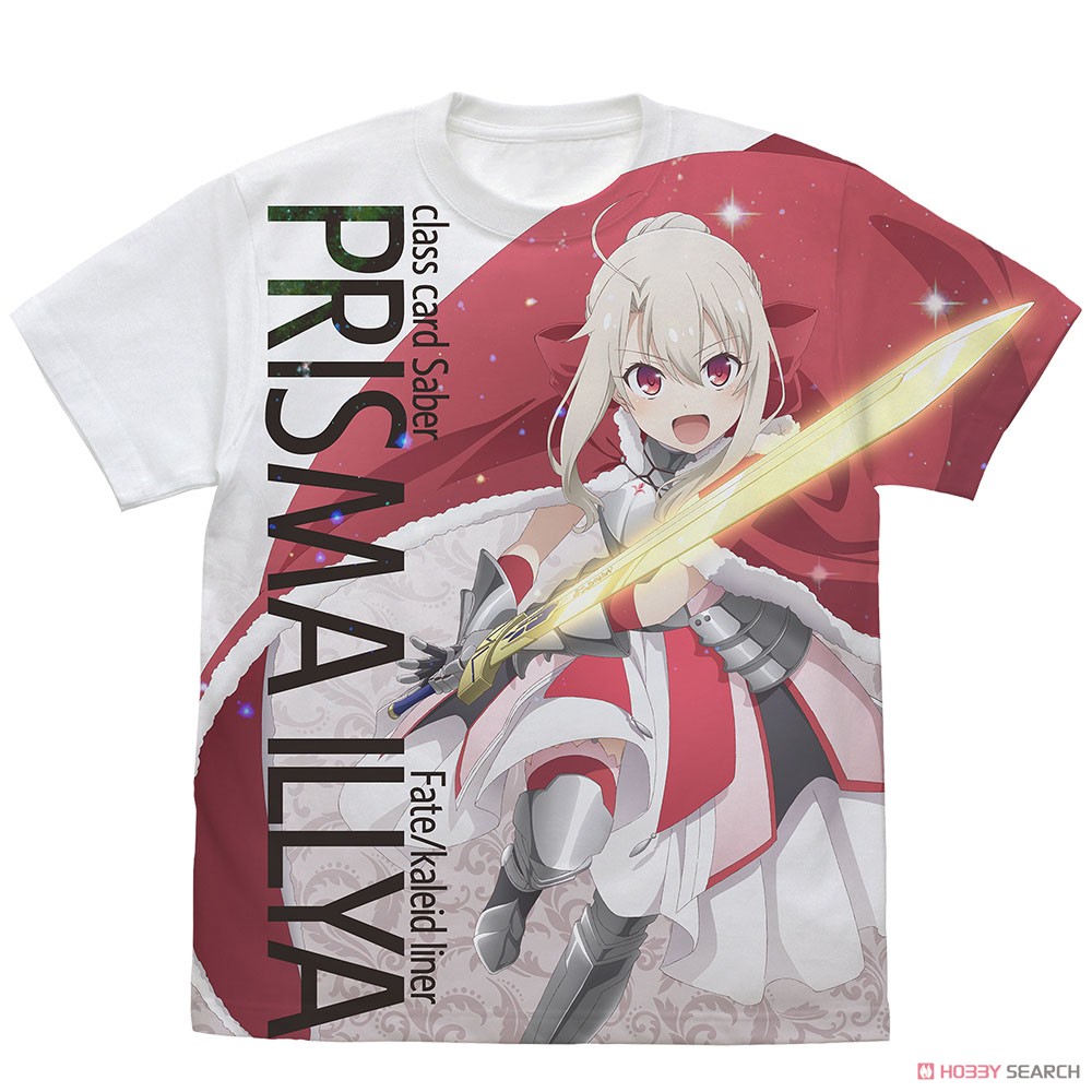 描き下ろし イリヤ夢幻召喚:セイバーフルグラフィックTシャツ/WHITE-M 2