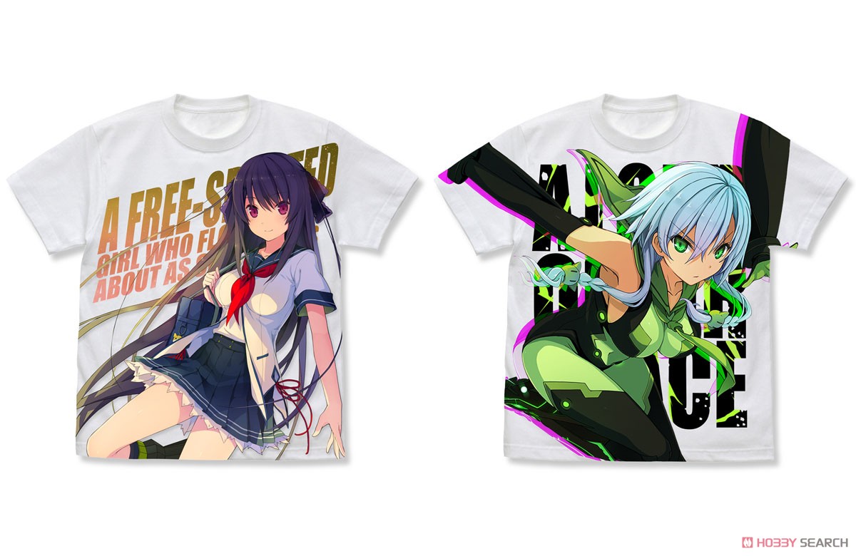 鳶沢みさき フルグラフィックTシャツ/WHITE-M 3