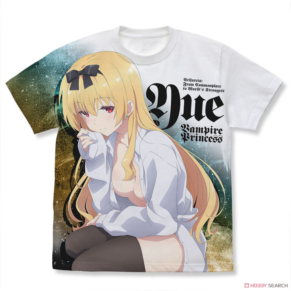 描き下ろしユエ フルグラフィックTシャツ/WHITE-L 2