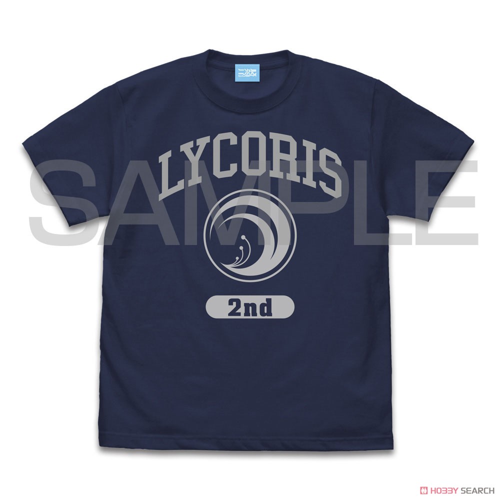 リコリス セカンド カレッジTシャツ/INDIGO-M 2