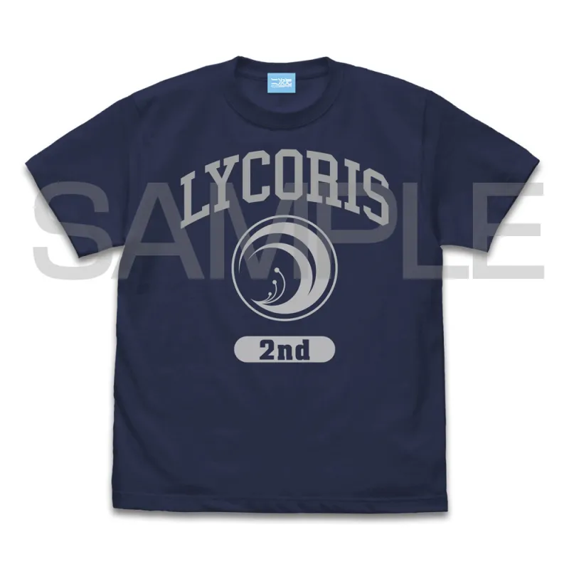 リコリス セカンド カレッジTシャツ/INDIGO-XL