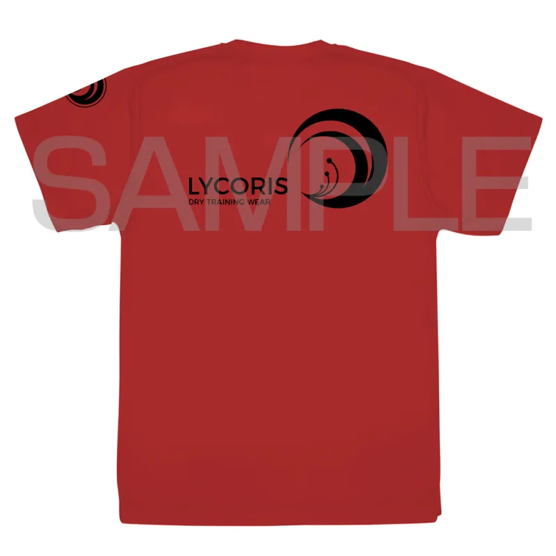 リコリス ファースト ドライTシャツ/RED-L