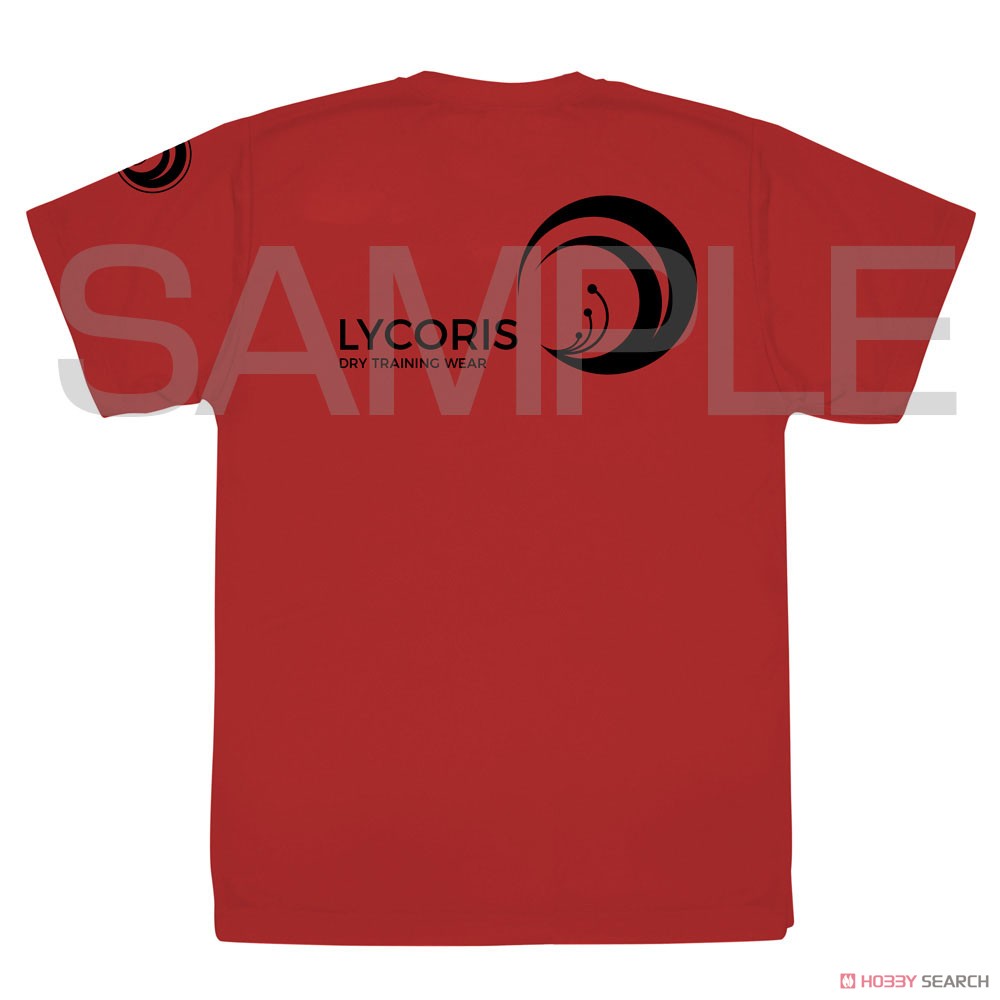 リコリス ファースト ドライTシャツ/RED-XL 2