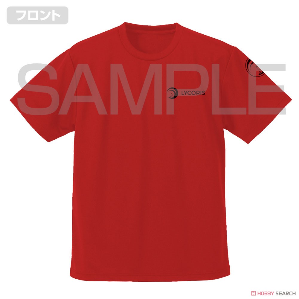 リコリス ファースト ドライTシャツ/RED-XL 3