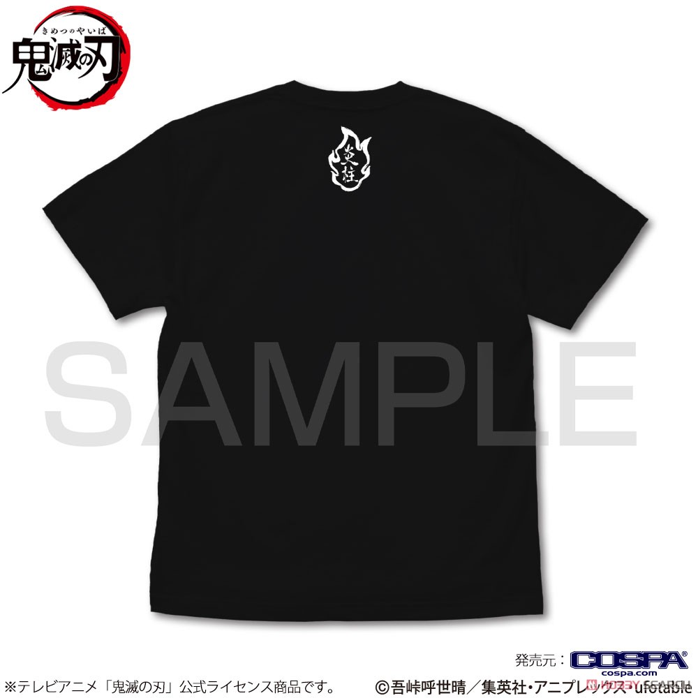 心を燃やせ Tシャツ/BLACK-S 3
