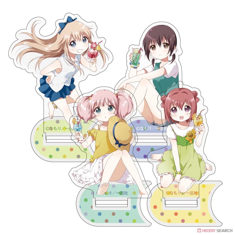 あかり・京子・結衣・ちなつ ごらく部集合 アクリルスタンド 2