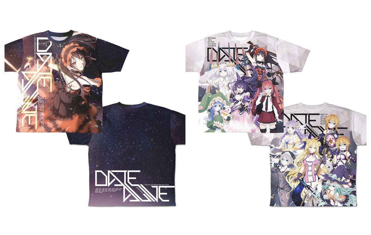 デート・ア・ライブIV ヒロイン集合 両面フルグラフィックTシャツ/L 6