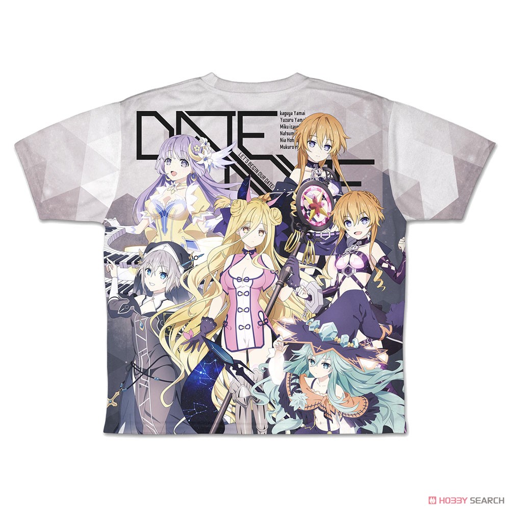 デート・ア・ライブIV ヒロイン集合 両面フルグラフィックTシャツ/XL 4