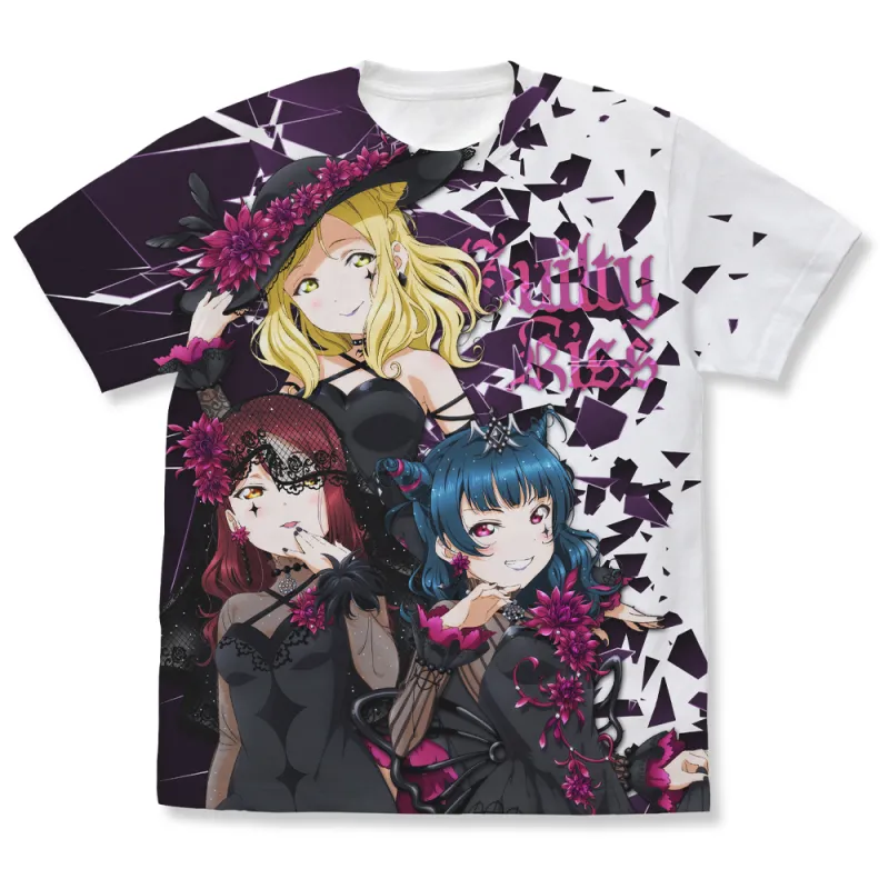 Guilty Kiss フルグラフィックTシャツ/WHITE-L