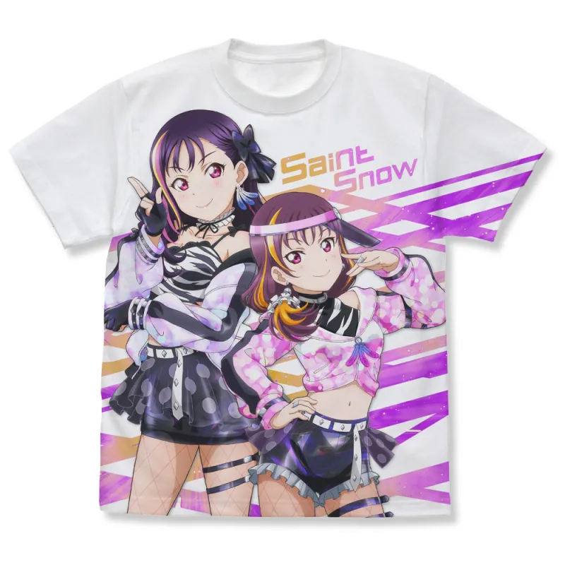 Saint Snow フルグラフィックTシャツ Ver.2/WHITE-S