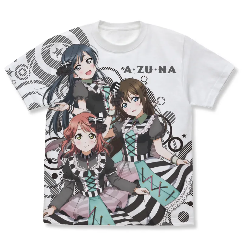 A・ZU・NA フルグラフィックTシャツ/WHITE-S