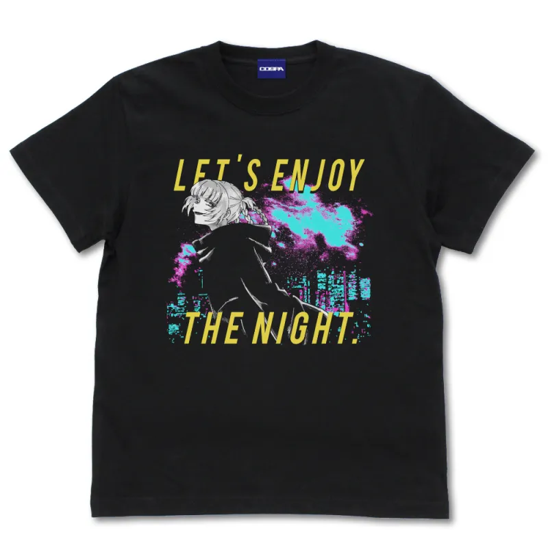 ネオンシティとナズナ Tシャツ/BLACK-XL