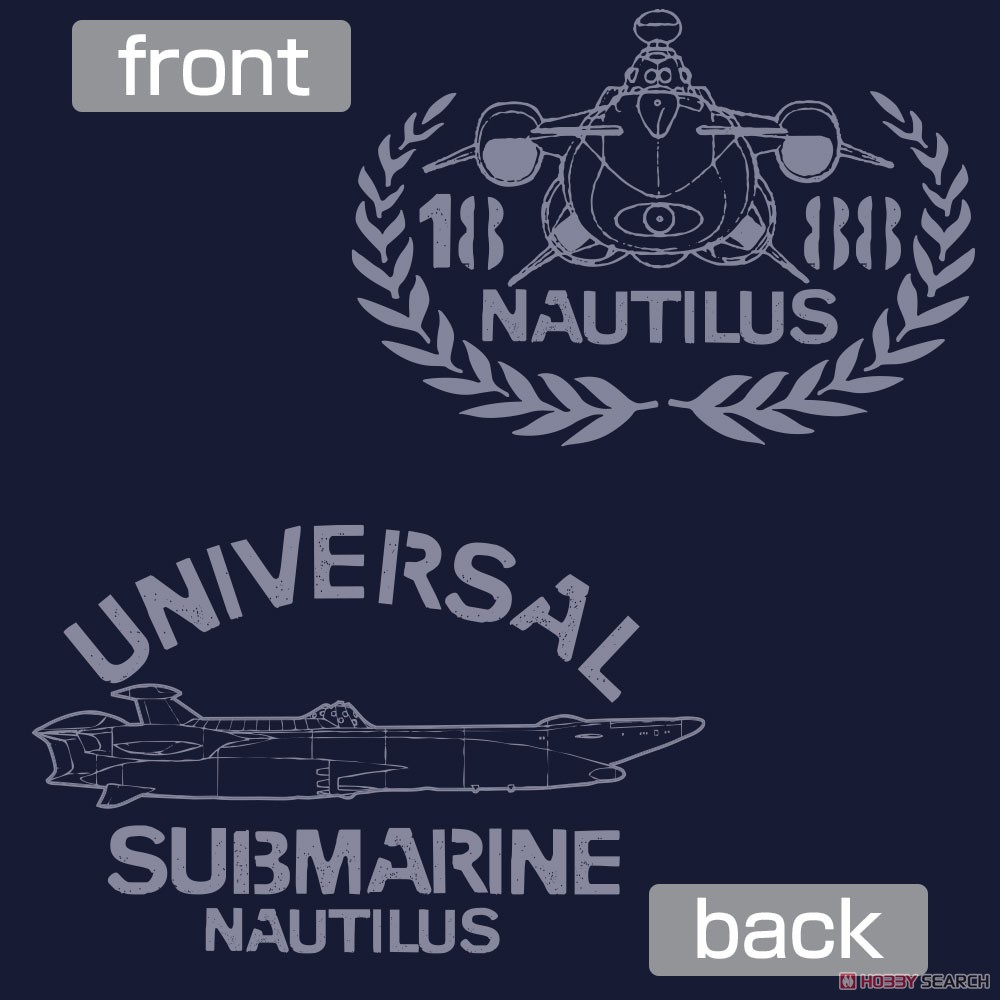 ノーチラス号 Tシャツ/NAVY-L 4