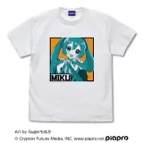 初音ミク Tシャツ Sugerもなか Ver./WHITE-S 1