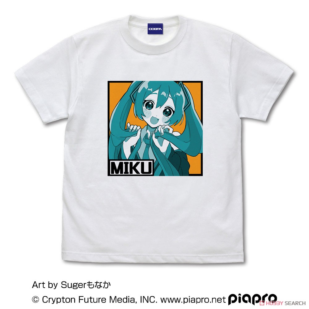 初音ミク Tシャツ Sugerもなか Ver./WHITE-L 2