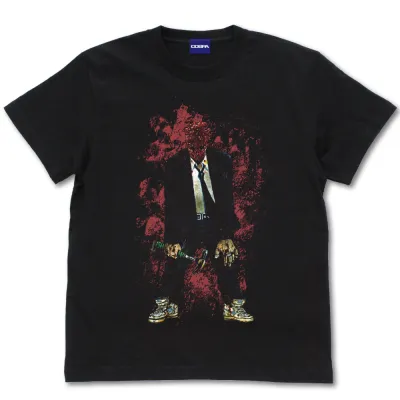 心 フルカラーTシャツ/BLACK-L